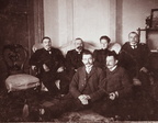 Hans Kapp koos abikaasa ja sõpradega u.1910.a