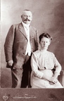 Hans Kapp abikaasa Mariega u. 1910.a