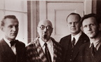 Villem Kapp külas Hüpassaares Mart Saarel 1959.a