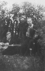 Elmar Linnas ja Lembit Riivald u. 1952-53.a