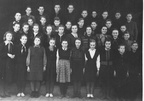 6. klass 1953.a sügisel. Õpetaja Selma Kreegipuu (Licht)