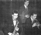 Vana koolimaja laval. 1960-date algus