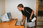 Raamatukogu avamisel 1999.a