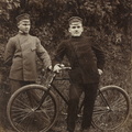Vend Oskar Reimann (1883-1941) jalgrattaga 19.saj. lõpus