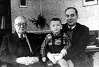 1940-date lõpus. Artur, Vambo ja Eugen Kapp