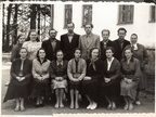 1959. a kevadel. Sürgavere kooli töötajad