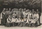 1947.a Julius Vaks ja Eugen Tamm koos Suure-Jaani segakooriga laulupeol