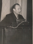 Suure-Jaani rajooni kultuuriosakonna juhataja Johannes Laos u. 1952.a