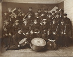 Tuletõrjujate Seltsi orkester 1924.a. Taktikepiga dirigent Karl Mikk