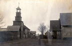 Suure-Jaani Vabatahtliku Tuletõrje Ühingu pritsikuur(depoo) ühes vaatetorniga 1928 - 1929