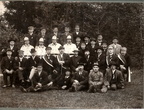 1908.a Kolmandas reas vasakult esimene Aleksander Põrk
