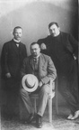 VII laulupeo üldjuhid 1910.a. Mihkel Kippert, Artur Kapp ja Mihkel Lüdig ja Mihkel Lüdig