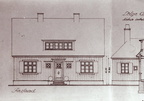 Hans Kapi poolt 1926. a. oma perekonnale ehitatud maja plaan 