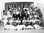 1930.a Segaleer Suure-Jaanis. Keskel Hans Kapp ja õp. Georg Rosenberg, taga keskel Villem Kapp