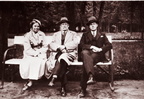 Jevgenia, Hans ja Villem Kapp 1936.a