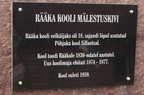 Mälestustahvli avamine 15. okt. 2015.a