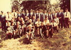 Koos Suure-Jaani puhkpilliorkestriga meeste laulupeol Viljandis 1983.a. A.Pettinen kolmandas reas vasakult esimene.