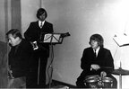 1976.a peol Sürgaveres(?). Albert Pettinen, Rein Aidak ja Paul Lohk