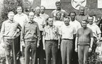 Reisil koos sõjaveteranide ansambliga "Lembitu" u. 1980.a. Albert Pettinen taga keskel