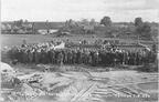 O-Ü "Tapamaja" nurgakivi paigaldamine Võhmas  5. aug. 1928.a