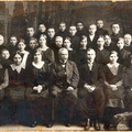 1910-ndate lõpp. Kihelkonnakooli klass. Õpetaja Hans Kapp