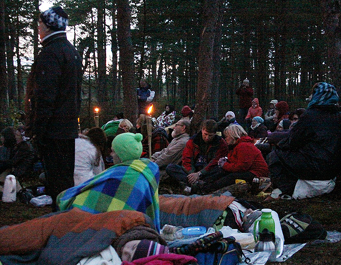 XVII Suure-Jaani Muusikafestival. Päikesetõusukontsert Hüpassaare rabasaarel.
