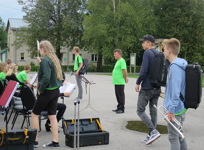 Rahvusvaheline noorte puhkpilliorkester Wersalinka 2016. Toris.
