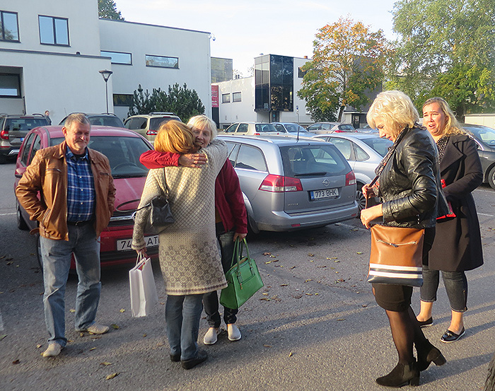 Viljandimaa kultuurirahvas Saaremaa kultuurikorraldusega tutvumas.